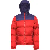 Hoona Casaco de inverno índigo / vermelho