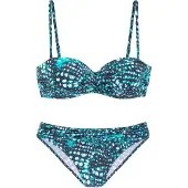 Bruno Banani Biquíni azul / branco