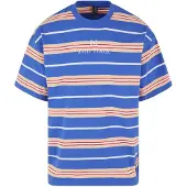 ZOO YORK Camisa areia / azul / vermelho / branco