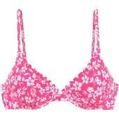 Vivance Top de biquíni rosa / branco