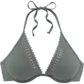 s.Oliver Top de biquíni taupe