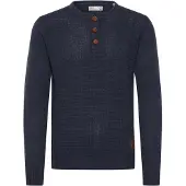 !Solid Pullover 'Terrance' azul