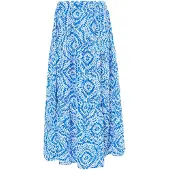 IZIA Saia azul / branco