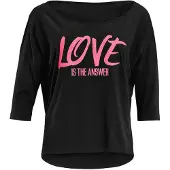 Winshape Camisa funcionais 'MCS001' rosa / preto