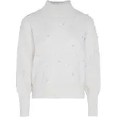 Faina Pullover branco lã