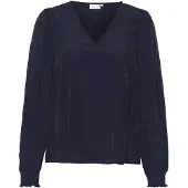 Kaffe Blusa 'Lissa' azul escuro