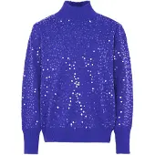 Nascita Pullover azul cobalto