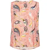 Usha Blusa navy / mostarda / rosa / cor-de-rosa