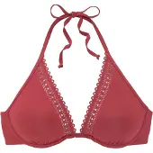 s.Oliver Top de biquíni vermelho