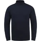 !Solid Pullover 'Karlos' azul