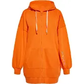 Ebeeza Casaco em moletão amarelo / menta / laranja / rosa