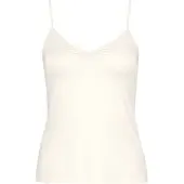 Hanro Top ' Satin Deluxe ' offwhite
