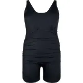 Swim By Zizzi Fato de banho 'Basic' preto