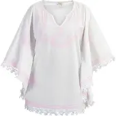 Usha Capa rosa / branco