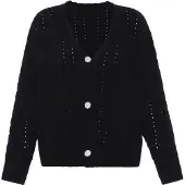 Faina Casaco de malha preto