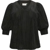 KAFFE CURVE Blusa 'Cacanna' preto