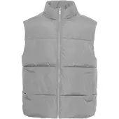 !Solid Colete cinzento claro / preto / branco
