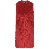 Faina Colete vermelho vinho