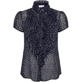 Saint tropez Blusa 'LillySZ' azul noturno / branco