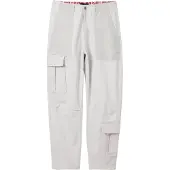Desigual , Calças cargo patch, AlgodÃO, Branco, 30