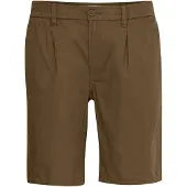 Blend Calças chino 'Woven' cáqui / branco