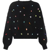 Faina Pullover mistura de cores / preto