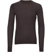 INDICODE JEANS Pullover 'Valerio' navy / castanho