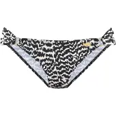 LASCANA Cueca biquíni preto / branco