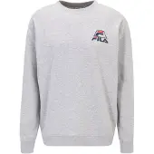 FILA Sweatshirt 'LAHTI' navy / acinzentado / vermelho