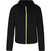 Homebase Sweatshirt verde néon / preto