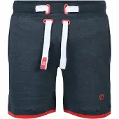 !Solid Calças 'Benjamin' azul escuro / vermelho sangue / branco