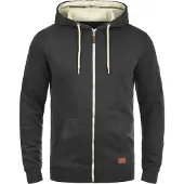 Blend Casaco em moletão 'Hulker' castanho / preto / branco