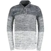 !Solid Pullover 'Afton' acinzentado