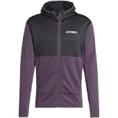 Adidas Casaco de velo funcional 'Xperior' amora / preto
