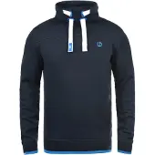 !Solid Sweatshirt 'BENJAMIN ' azul escuro / branco