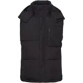 !Solid Colete 'Callen ' preto / branco