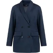 Dreimaster Klassik Blazer azul noturno