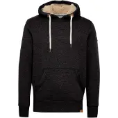 !Solid Sweatshirt 'Trip Pile' mosqueado preto