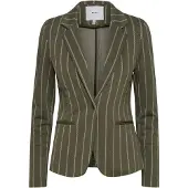 Ichi Blazer 'RUTI' verde / branco