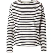 Garcia Pullover bege claro / preto