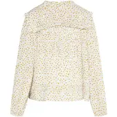 Dreimaster Blusa mostarda / amarelo pastel / verde