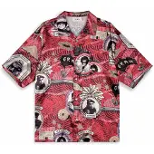 Grimey Camisa De Manga Curta Supastar Satin