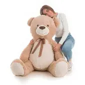 Big Buy Cooking Urso De Pelúcia Jumbo Marrom 140 Cm