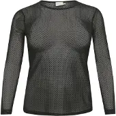KAFFE CURVE Camisa 'Flocku' preto