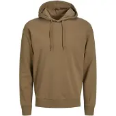 Jack & Jones Sweatshirt castanho / cinzento / cáqui