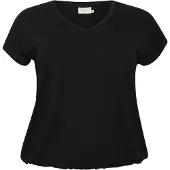 KAFFE CURVE Camisa 'Jena' preto