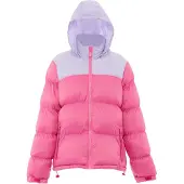 Libbi Casaco de inverno roxo pastel / rosa