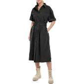Replay Vestido Midi De Manga Curta W9009.000.84605g