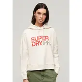 Superdry Moletom Com Capuz Sportswear Logo Boxy