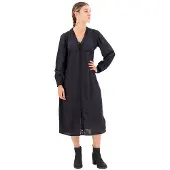 Superdry Vestido Midi De Manga Comprida Lace Trim